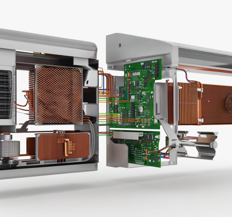 Gen4 Exploded view of a modern wall-mounted AC unit showing internal parts like coils a-2, 193447382