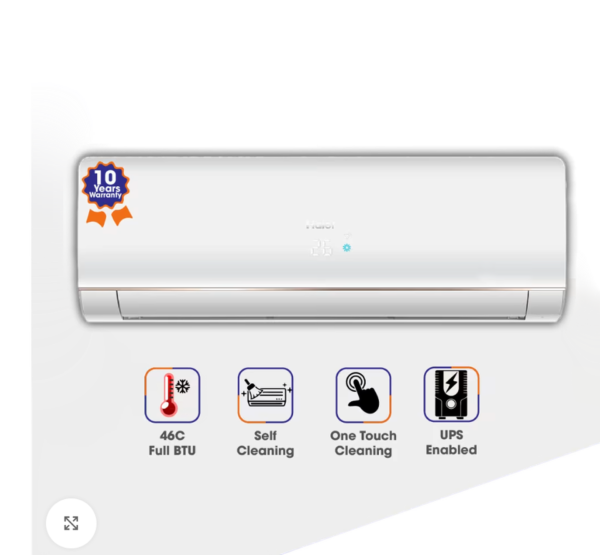 Haier 1 Ton Inverter Split Air Conditioner 12LFCM White Cool Only